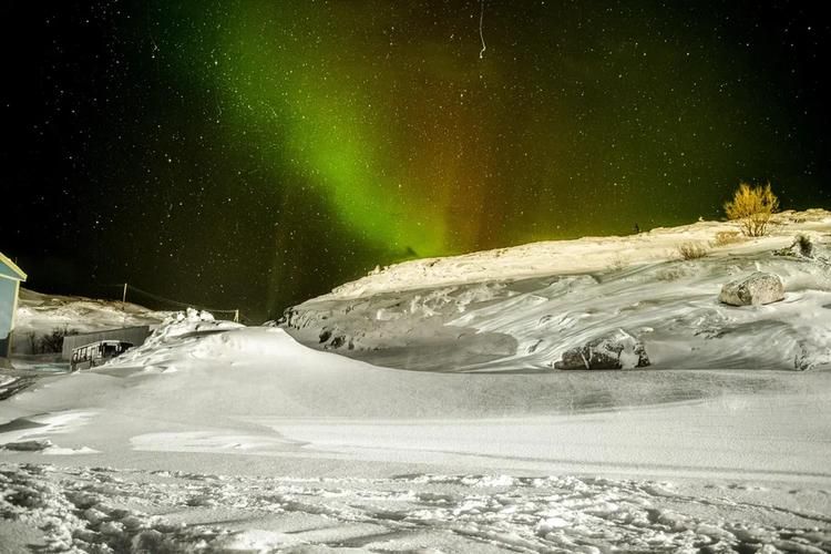 Арктика, как сон в ярких тонах