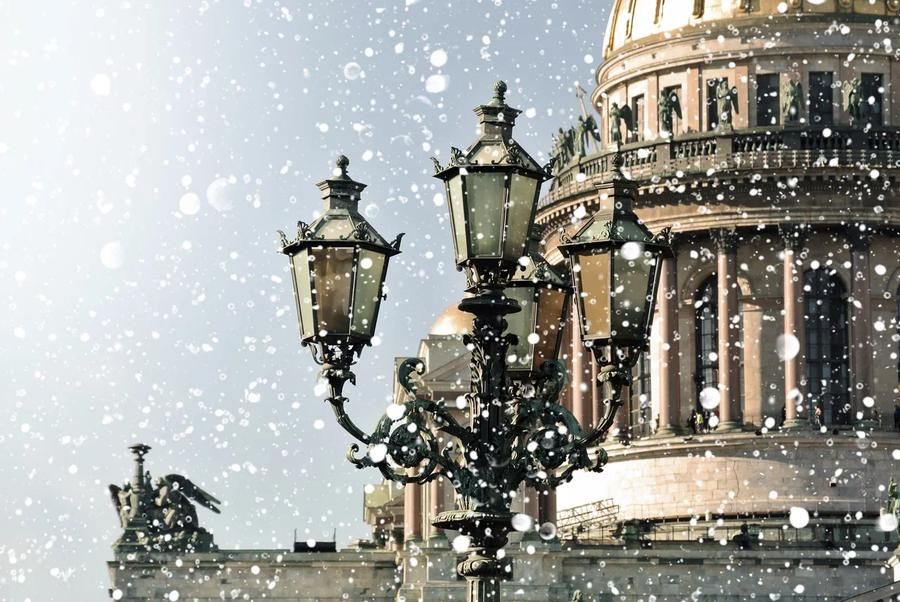 Петербург в новогоднем сиянии 4 дня