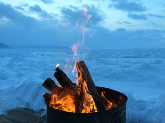 Байкал в зимнем сне